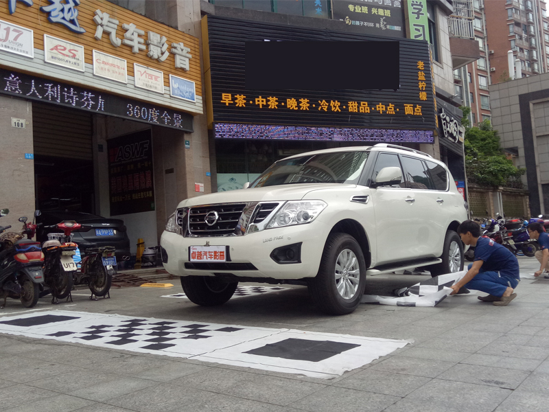 海口卓越日产途乐汽车全车隔音改装威极 隔音降噪